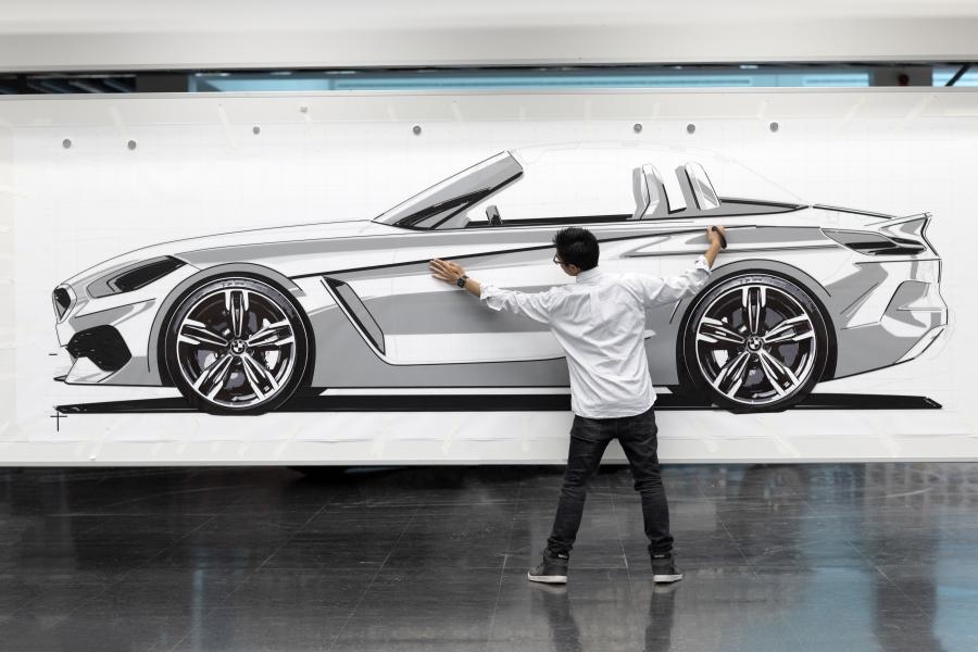 Эскиз BMW Z4 M40i First Edition (G29) 2018 года  (WW) (фото 32 из 54)